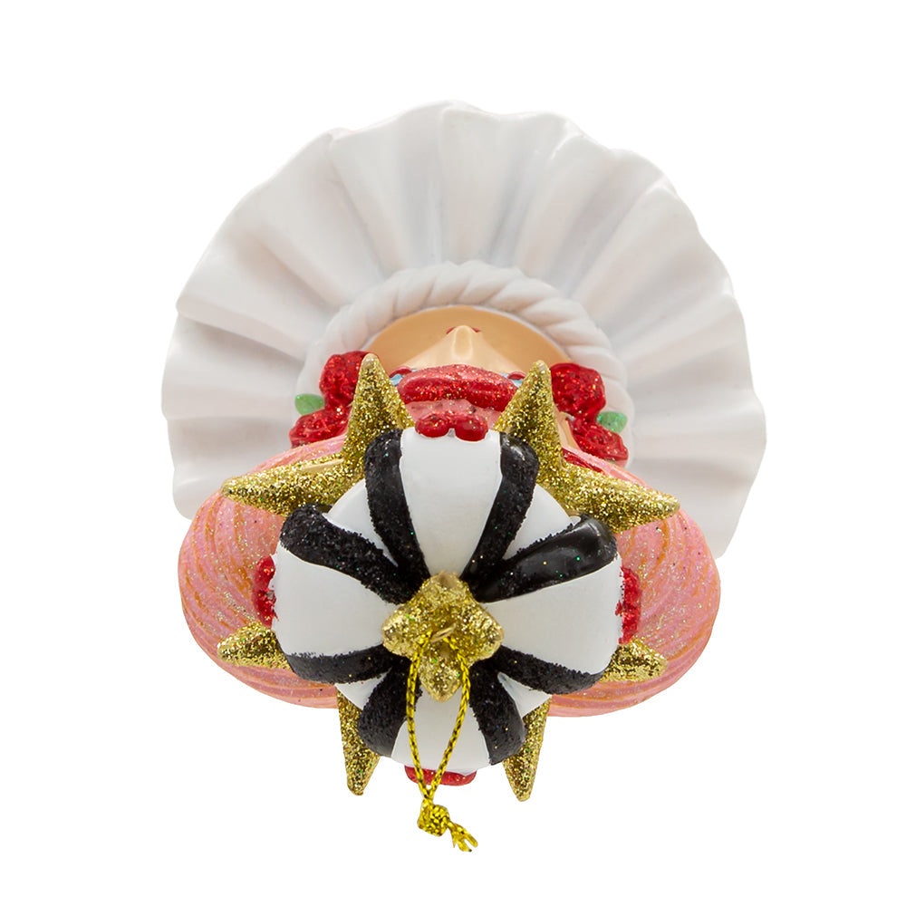 Alice In Wonderland Hat Ornament - Queen of Hearts - - Christmas >> Ornaments >> Licensed