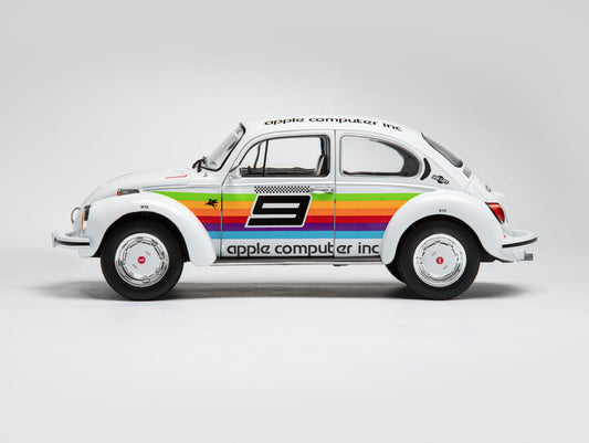 Solido 1975 Volkswagen Beetle 1303 K3 Tribute #9 White 1:18- STM Diecast- {{Product type}}