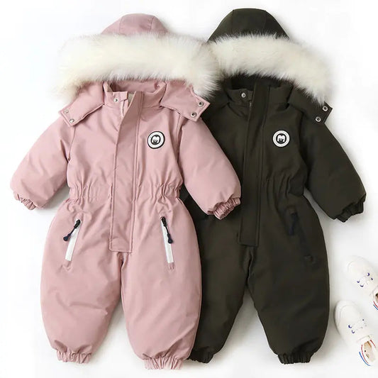 Thick Warm Rompers for Toddlers - Kia Day Design