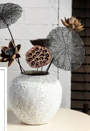 Minimalist Ceramic Flower Vase - Small - vase