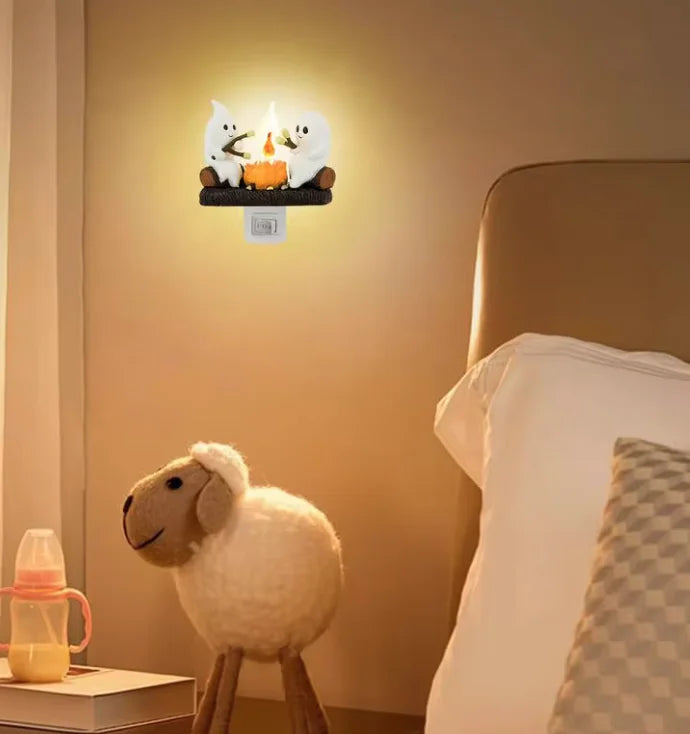 Ghost Campfire Nightlight Kia Day Design