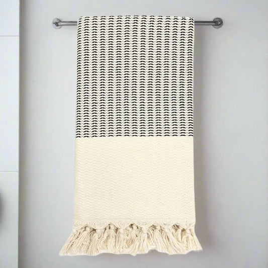 Plush Wavy Turkish Towel Kia Day Design