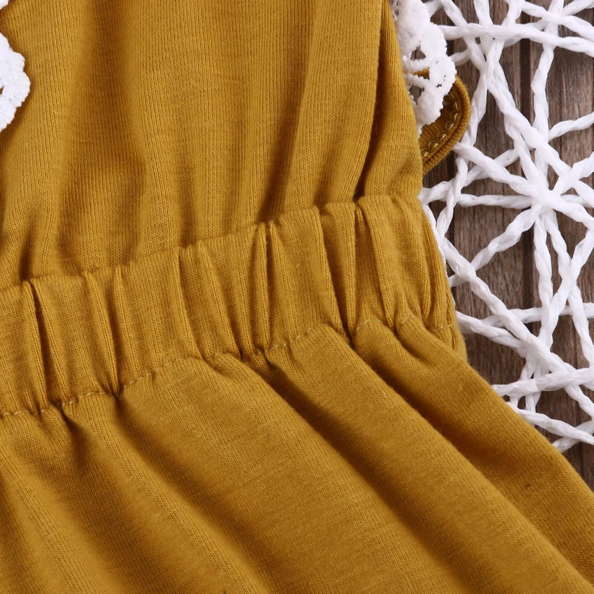 Girls Spaghetti Strap Lace Jumpsuit Kia Day Design
