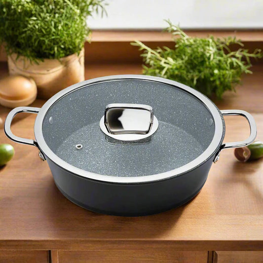Serenk Excellence Granite Saute Pan, 26 cm Kia Day Design