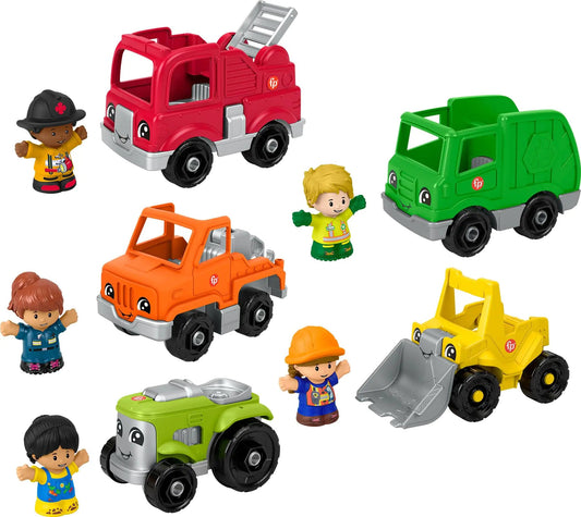 Fisher-Price Little People Toddler Playset Activity Vehicles Set with 10 Toys - Kia Day Design