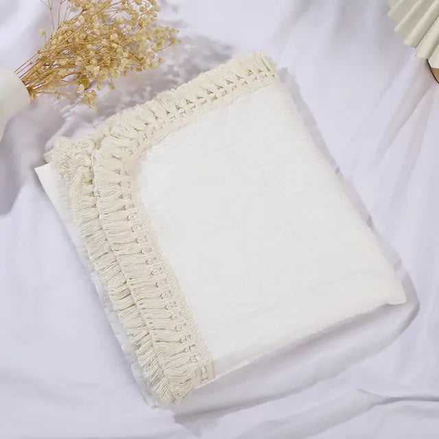 Cute Bear Muslin Cotton Baby Blanket Kia Day Design