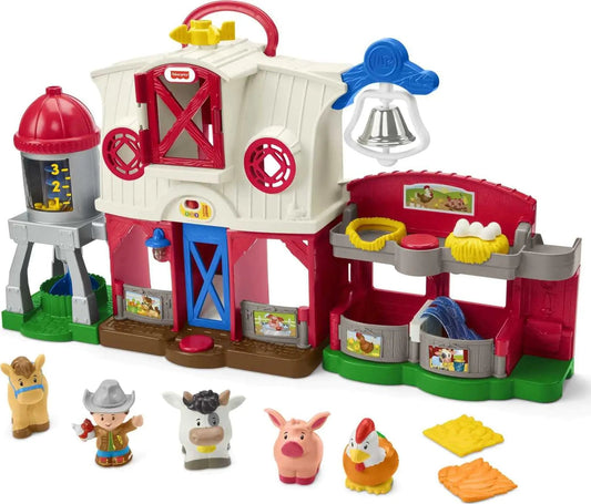 Fisher-Price Little People Toddler Learning Toy Caring for Animals Farm Playset - Kia Day Design
