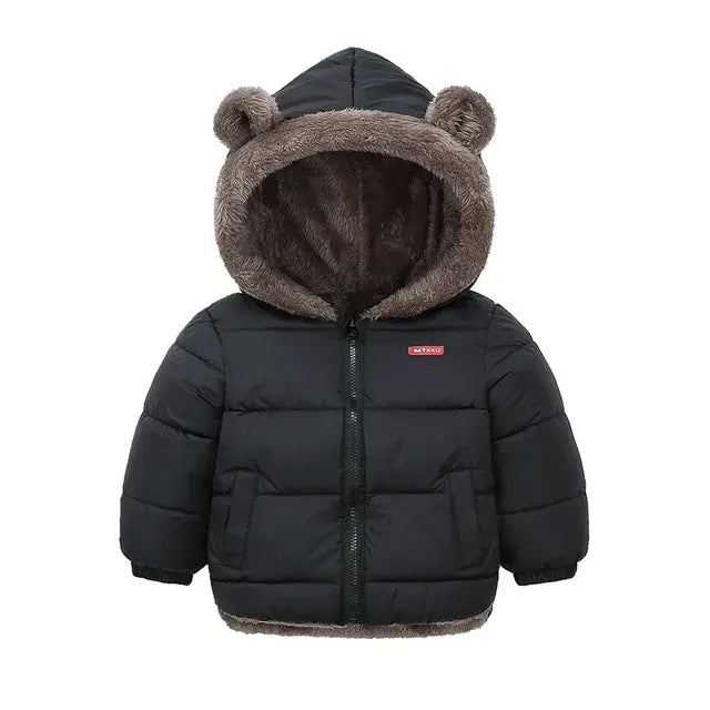 Children's Thick Fleece Coat Kia Day Design