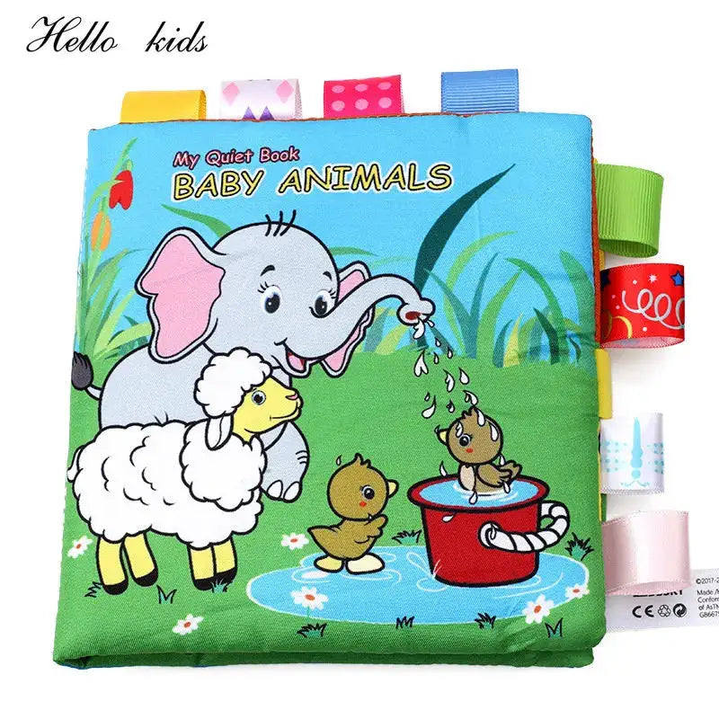 3D Soft Baby Cloth Books