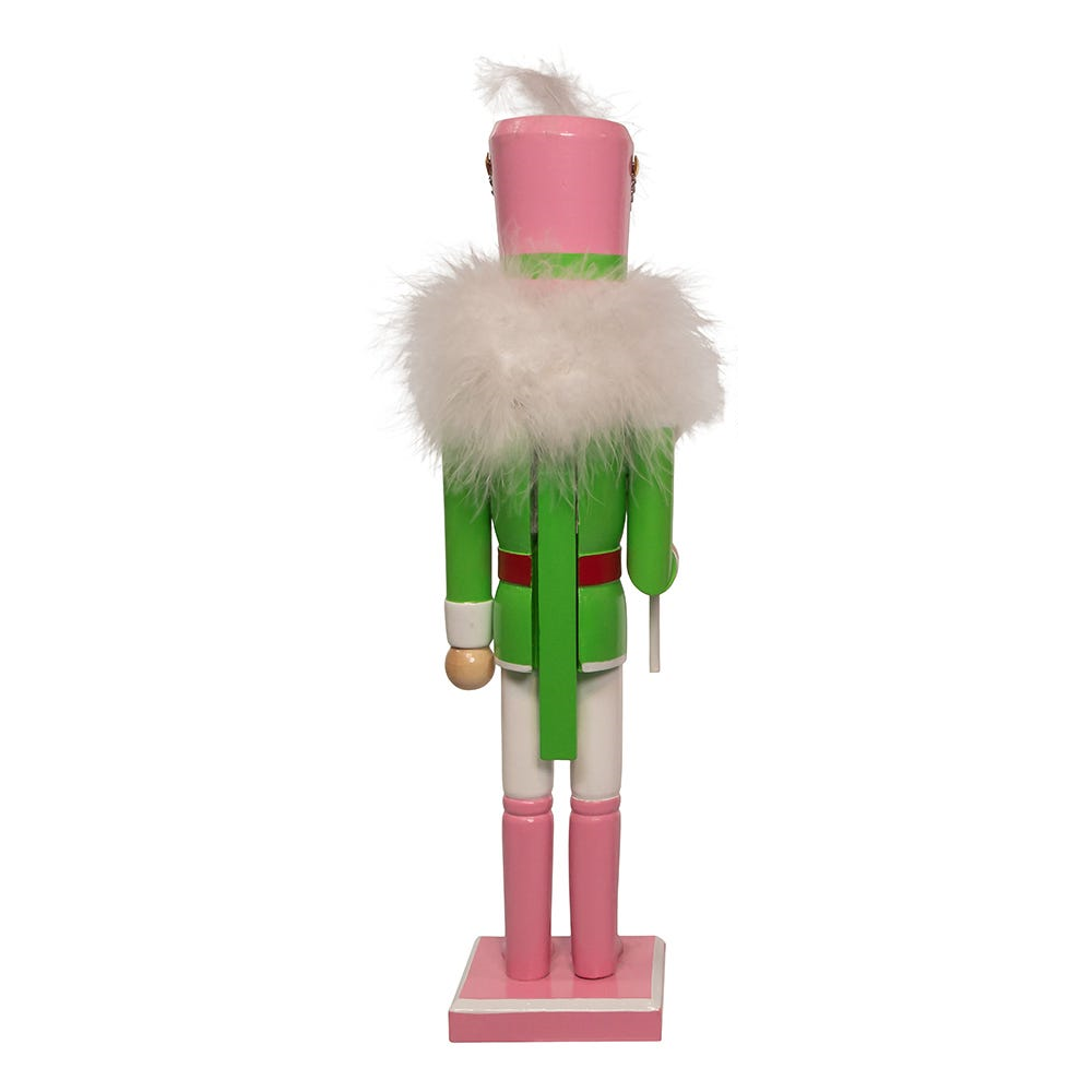 Pastel Soldier Nutcracker - 15 Inch - Green - - Christmas >> Nutcrackers