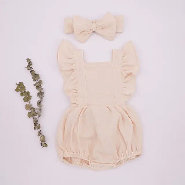 Organic Cotton Summer Baby Girl Clothes Kia Day Design