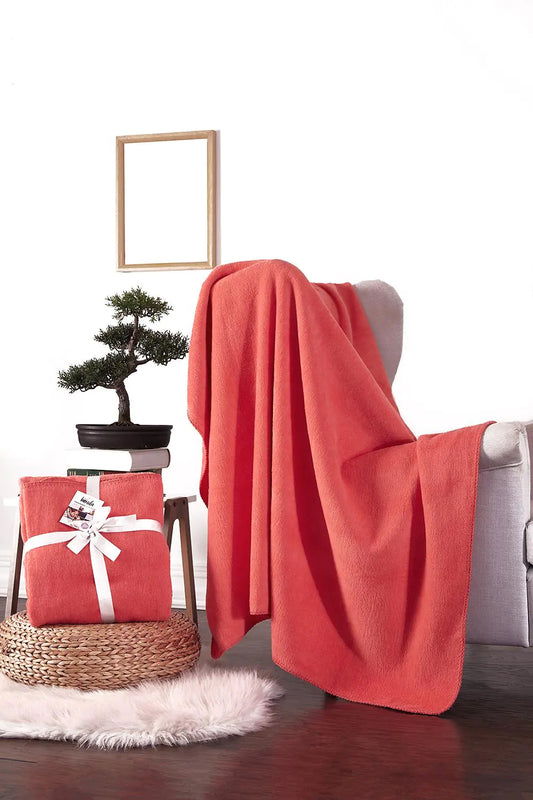 Dolce Bonita Home Cotton Tv Blanket Pomegranate Blossom - Kia Day Design