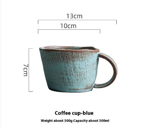 Handcrafted Japanese Pottery Clay Coffee Set - Kia Day Design