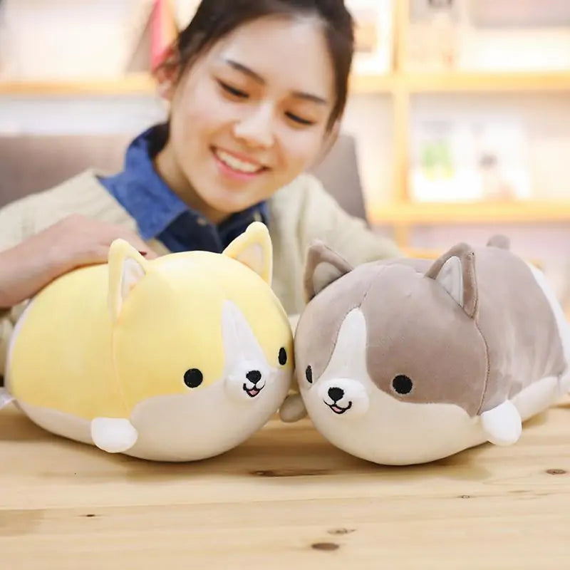 Cuddly Corgi Plush Toy Kia Day Design
