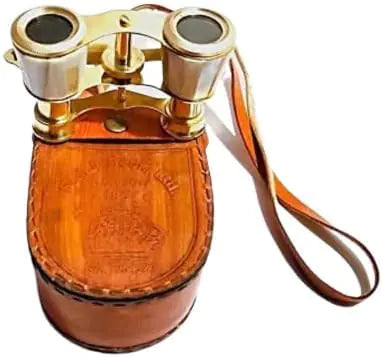 Mother of Pearl la Dauphin Paris Opera Glasses with Box Gold - - opera glasses