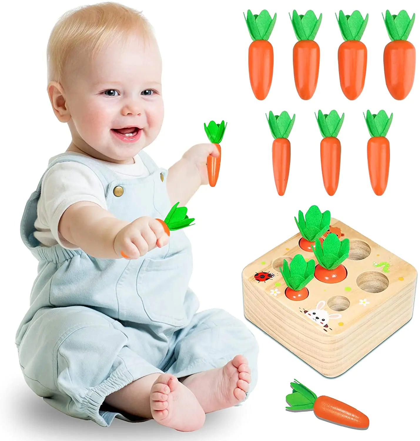 Wooden Toys for Toddlers Kia Day Design