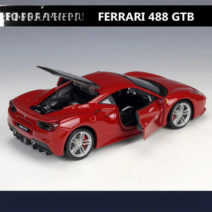 Ferrari 488 GTB Toy Car Model Kia Day Design