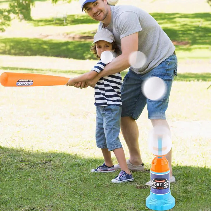 Children Baseball Launcher Toy Set Toddler Kia Day Design