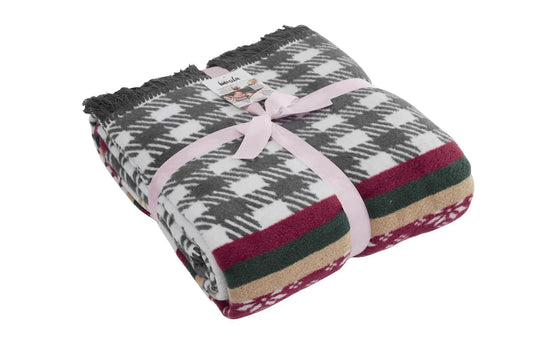 Dolce Bonita Home Double Cotton Blanket Adali Kia Day Design