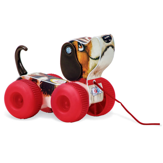Fisher Price Classics Little Snoopy Hundespielzeug zum Nachziehen mit interaktiven Funktionen Spielzeughund für Kinder Fisher Price Spielzeuge Tierspielzeug Geschenk für Kinder ab 1 Jahr Kia Day Design
