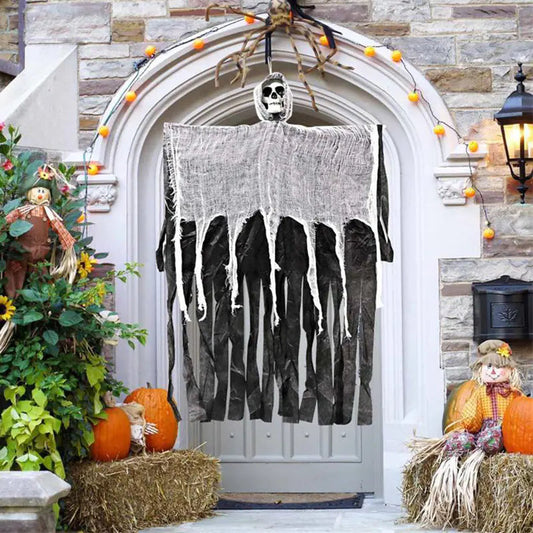 Hanging Ghost Pendant Holiday Door Curtain - - decoration