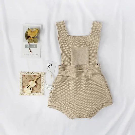 Baby Girl Knitted Rompers