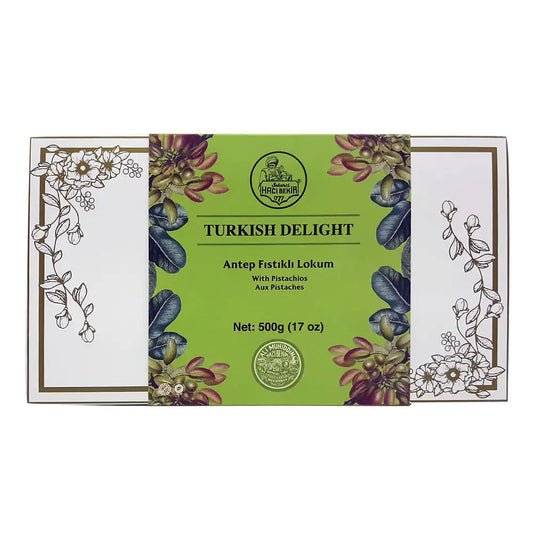Hacı Bekir Turkish Delight With Extra Pistachio 500 g Kia Day Design
