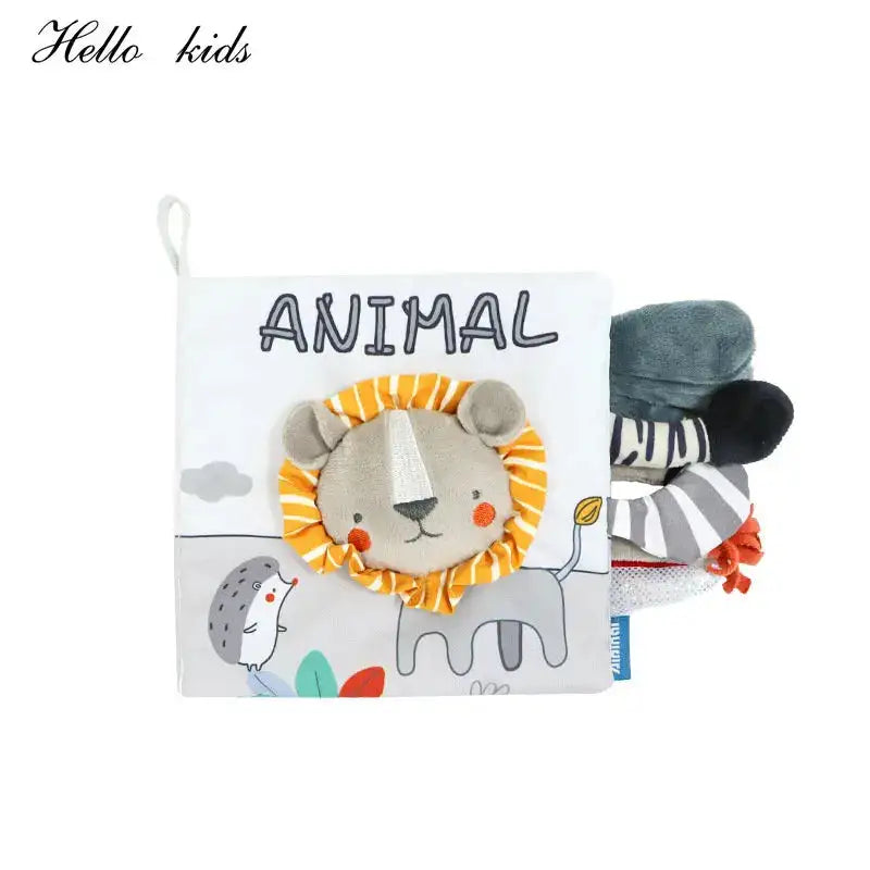 3D Soft Baby Cloth Books