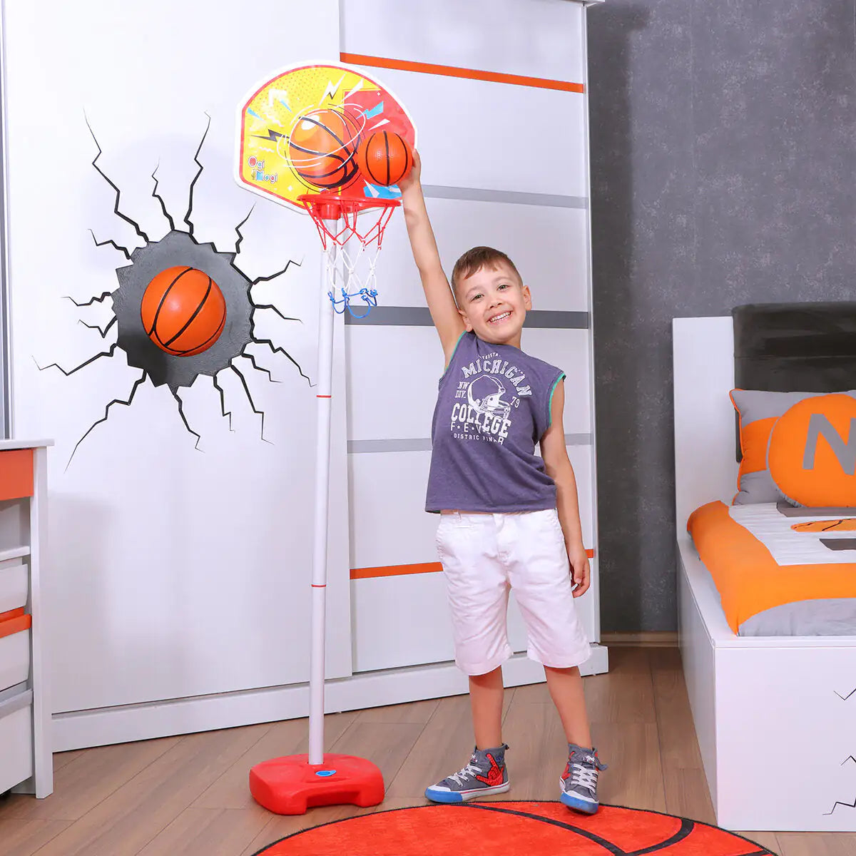 Ogi Mogi Toys Basketball Set Kia Day Design