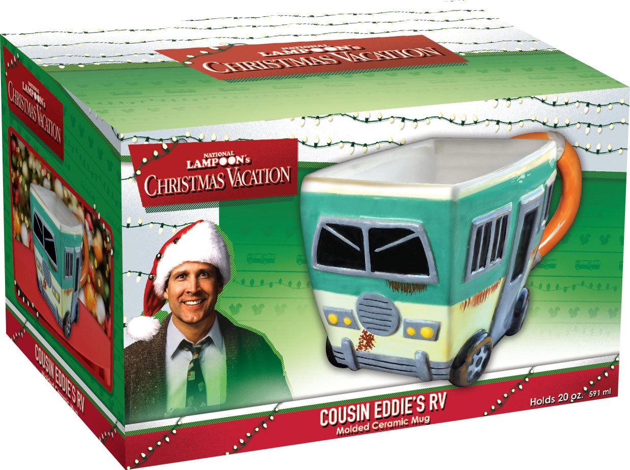 Christmas Vacation Cousin Eddie's RV Molded Ceramic Mug - - Housewares >> Mugs