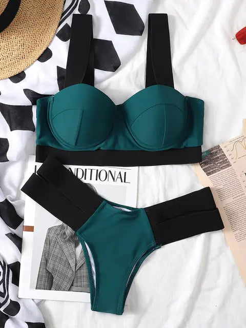 Patchwork Swimwear - Kia Day Design