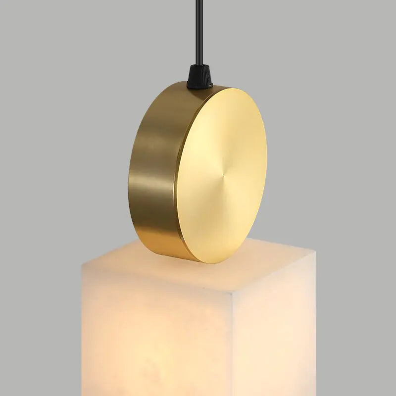 Creative Marble Squares Pendant Lights Kia Day Design