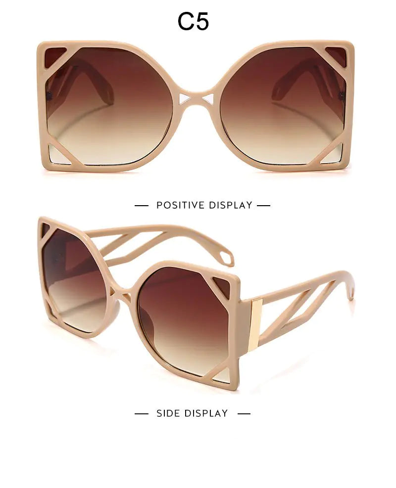 Avant-Garde Cat Eye Sunglasses - Kia Day Design