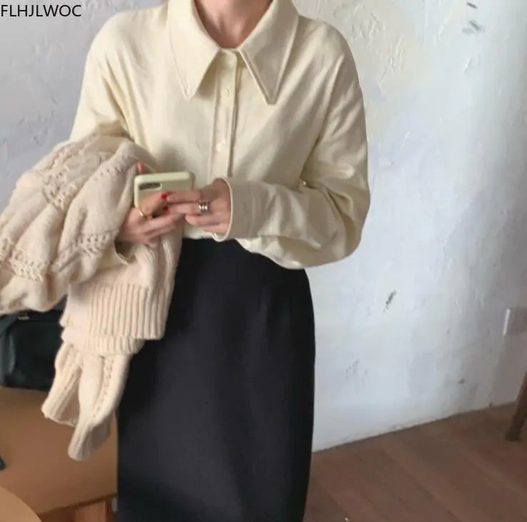 Women's Fashion Knitted Sweaters - Kia Day Design