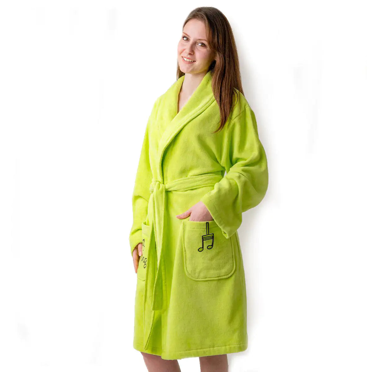 Milk&Moo Cacha Frog Velvet Mother Bathrobe Kia Day Design
