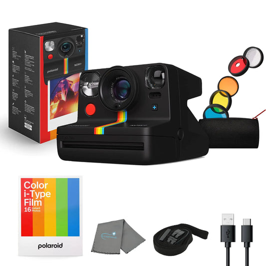 Now+ Gen 2 Instant Camera Black Bluetooth Now Plus Film Camera - Kia Day Design