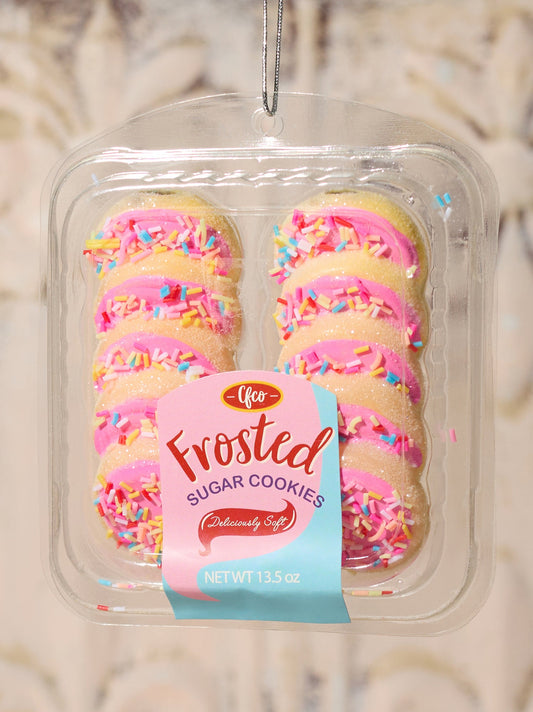 Packaged Frosted Sugar Cookies Ornament - - Ornament