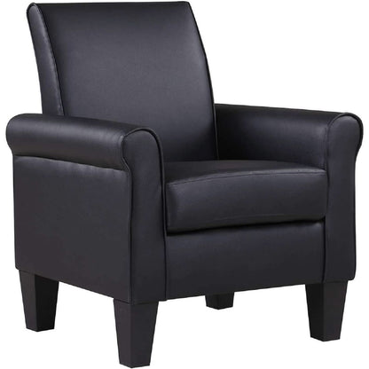 Black Accent Chair Modern Design For Living Room Furniture- ShipItFurniture- {{Product type}}