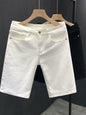 Men's Classic Pocketed Shorts - White -
