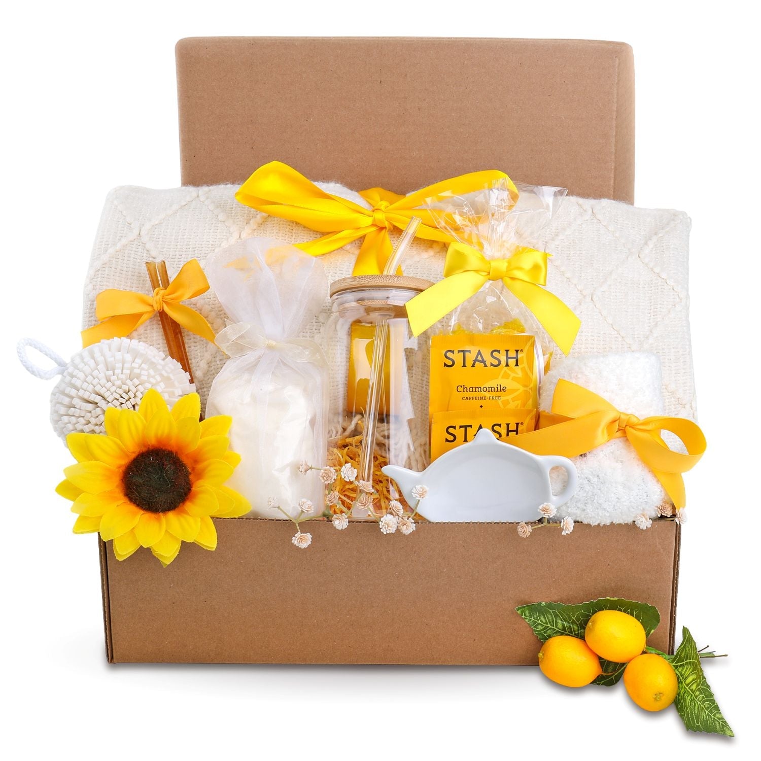 My Sunshine Self Care Gift Box - - Gift Baskets