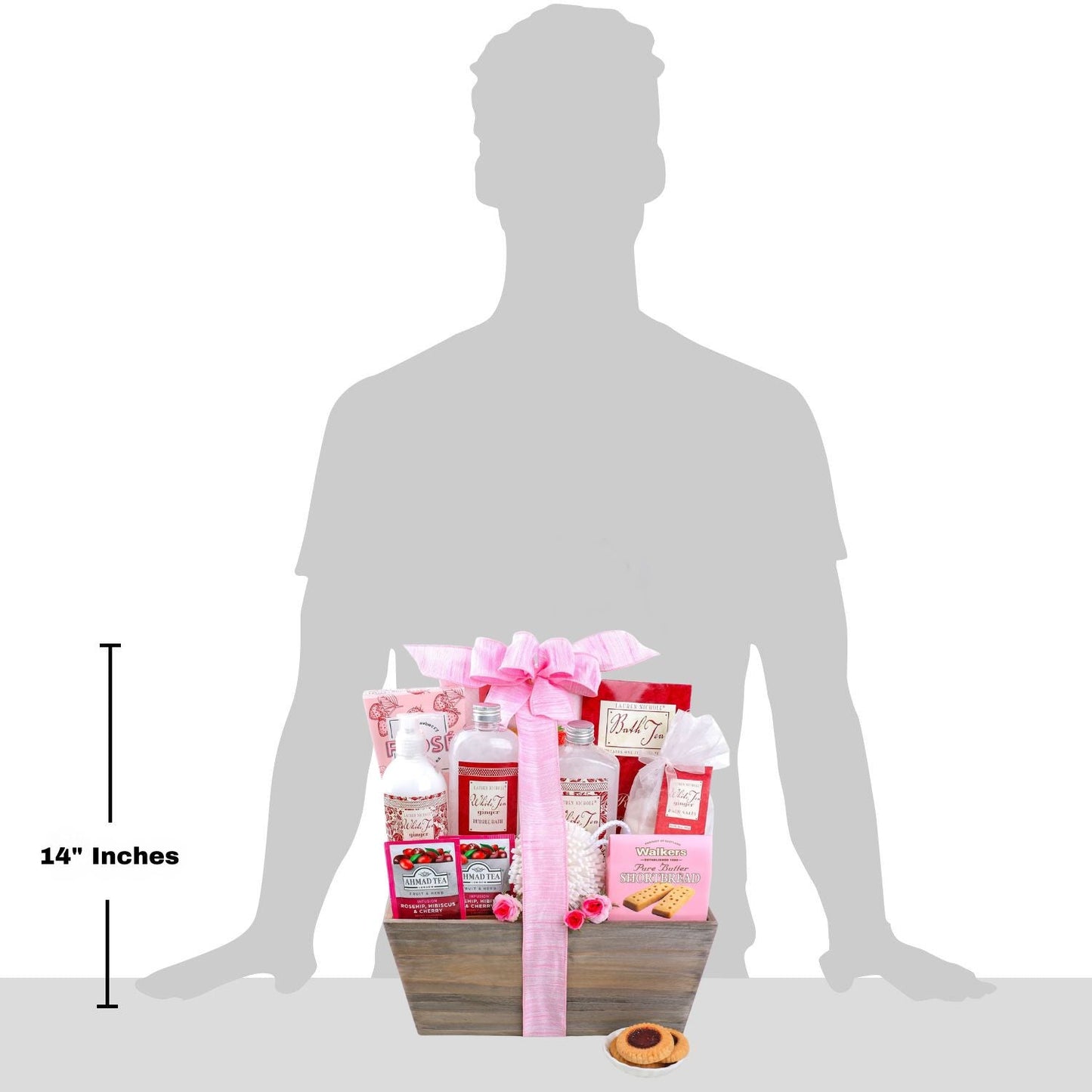 Tea & Tranquility Spa Gift Basket - - Gift Baskets