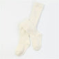 Solid Color Soft Knitted Baby Socks Light Yellow Small