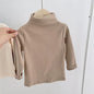 Kids Turtleneck Shirt Khaki 4-5years