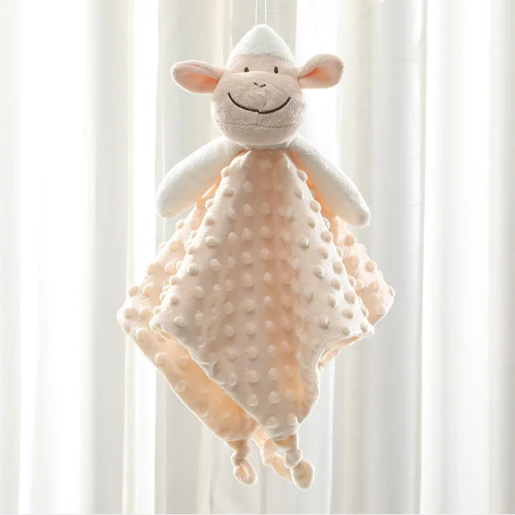 Super Soft Comfortable Plush Material Baby Cuddle Soothing Security Blanket