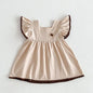 Baby Sleeveless Princess Dress peach black