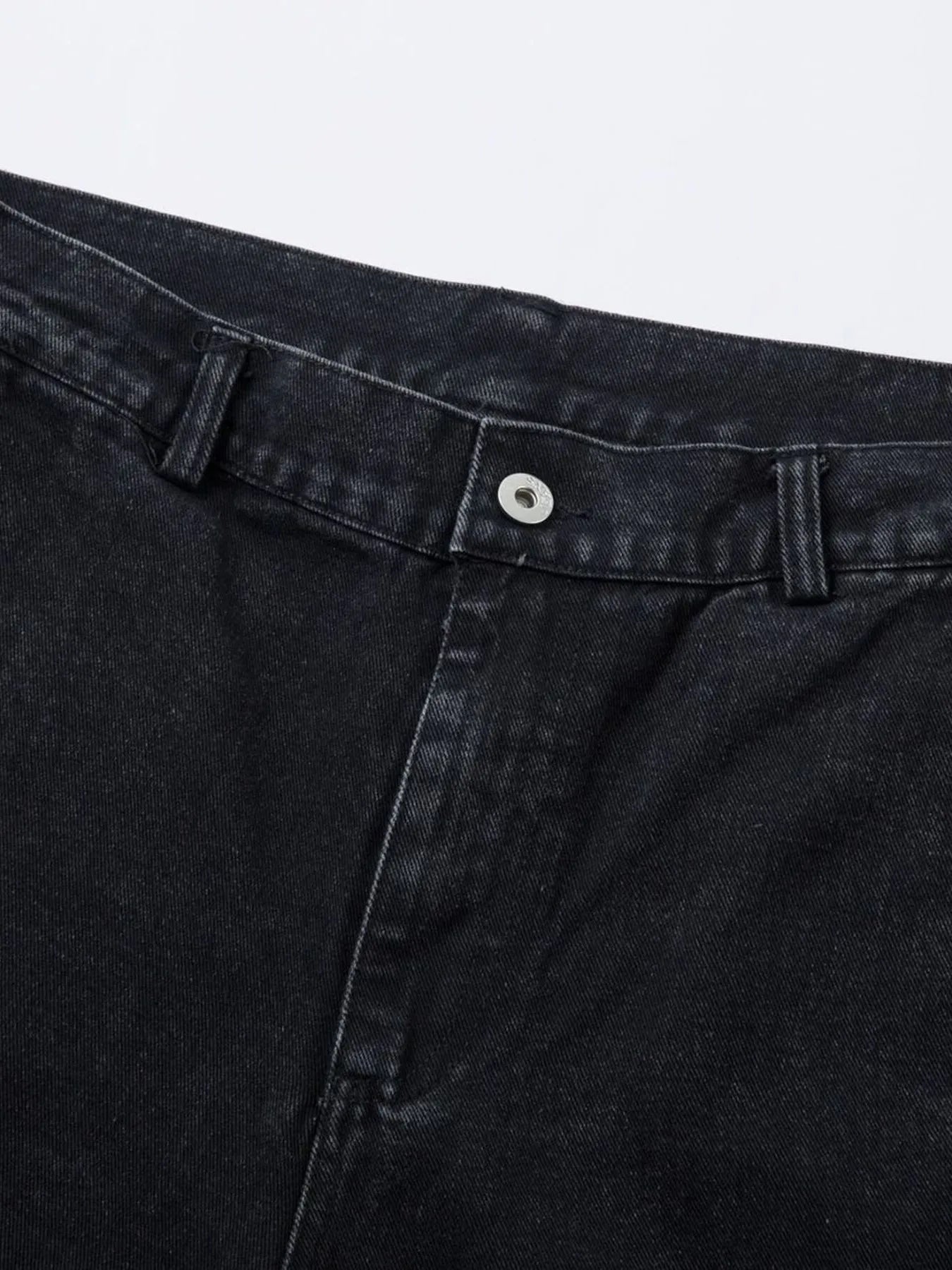 Men's Wide Leg Jeans - -