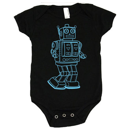 Vintage Robot Onesie - - onesie