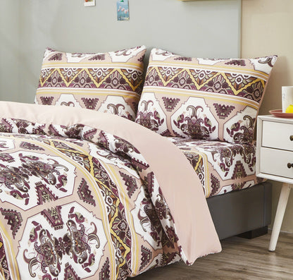 DaDa Bedding Oriental Kilim Persian Duvet Cover Set - - Duvet Covers