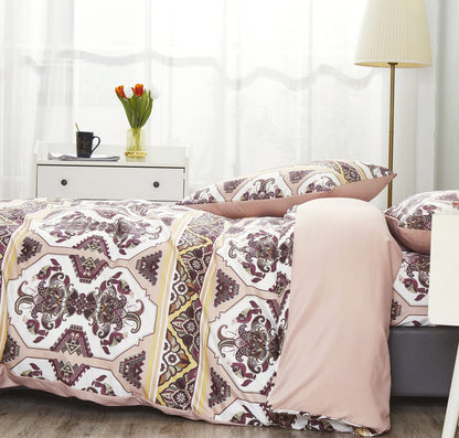 DaDa Bedding Oriental Kilim Persian Duvet Cover Set - - Duvet Covers