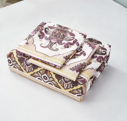 DaDa Bedding Oriental Kilim Persian Duvet Cover Set - - Duvet Covers
